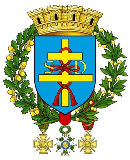 Blason de Saint-Dié-des-Vosges/Arms of Saint-Dié-des-Vosges