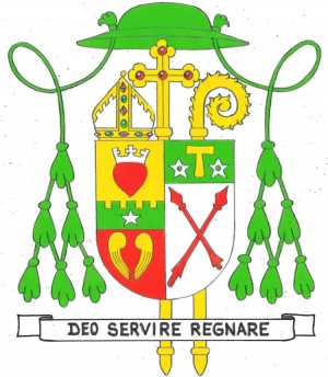 Arms (crest) of Thomas Joseph Drury