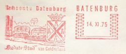 Wapen van Batenburg/Arms (crest) of Batenburg