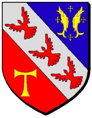 Blason de Martigny-les-Bains/Coat of arms (crest) of {{PAGENAME