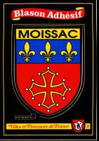 Blason de Moissac/Arms (crest) of Moissac