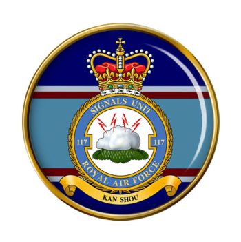 Coat of arms (crest) of the No 117 Signals Unit, Royal Air Force