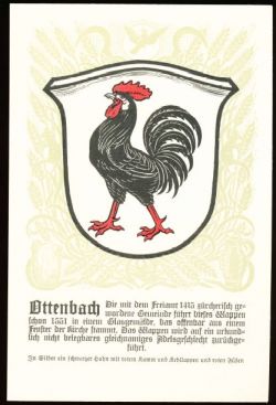 Wappen von/Blason de Ottenbach (Zürich)