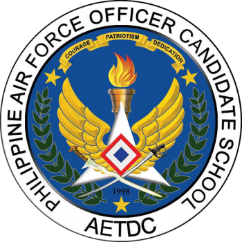 Coat of arms (crest) of Philippine Air Force Officer Candidate School