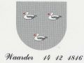 Wapen van Waarder/Coat of arms (crest) of Waarder