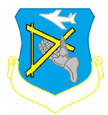 Coat of arms (crest) of the 809th Air Base Group, US Air Force