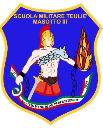 Coat of arms (crest) of the Course Masotto III 2017-2020, Military School Teulié, Italian Army