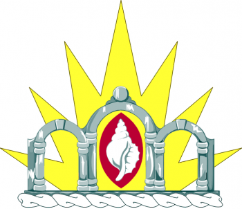 Coat of arms (crest) of the Guam Army National Guard, US