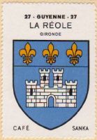 Blason de La Réole/Arms (crest) of La Réole