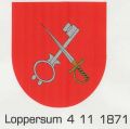 Wapen van Loppersum/Coat of arms (crest) of Loppersum
