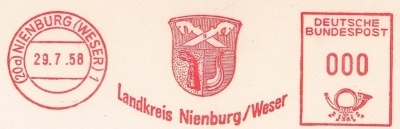 Wappen von Nienburg (kreis)/Coat of arms (crest) of Nienburg (kreis)