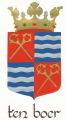 Wapen van Ten Boer/Arms (crest) of Ten Boer