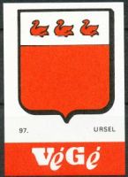 Wapen van Ursel/Arms (crest) of Ursel