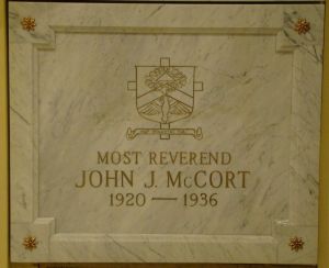 Arms (crest) of John Joseph McCort
