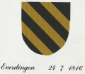 Wapen van Everdingen/Coat of arms (crest) of Everdingen