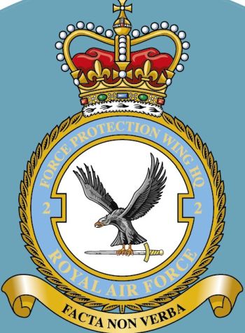 Coat of arms (crest) of the No 2 Force Protection Wing, Royal Air Force