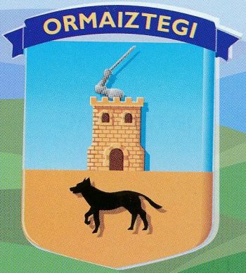 Escudo de Ormaiztegi/Arms (crest) of Ormaiztegi