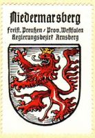 Wappen von Niedermarsberg/Arms (crest) of Niedermarsberg