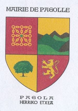 Blason de Pagolle/Coat of arms (crest) of {{PAGENAME