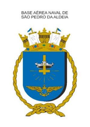 Coat of arms (crest) of the São Pedro da Aldeia Naval Aviation Base, Brazilian Navy