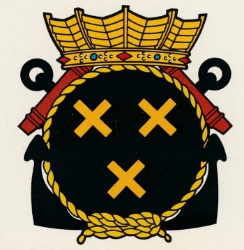 Coat of arms (crest) of the Zr.Ms. Philips van Almonde, Netherlands Navy