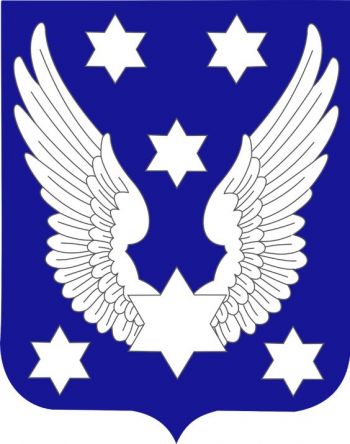 Coat of arms (crest) of 6th Aviation Battalion, US Army