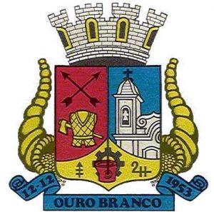 Brasão de Ouro Branco (Minas Gerais)/Arms (crest) of Ouro Branco (Minas Gerais)