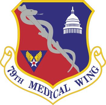 Coat of arms (crest) of the 79th Medical Wing, US Air Force
