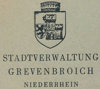 Wappen von Grevenbroich/Coat of arms (crest) of Grevenbroich