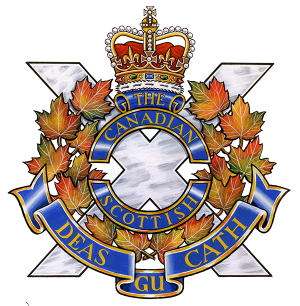 The Canadian Scottish Regiment (Princess Mary's), Canadian Army.png