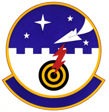 Coat of arms (crest) of the 4486th Fighter Weapons Squadron, US Air Force