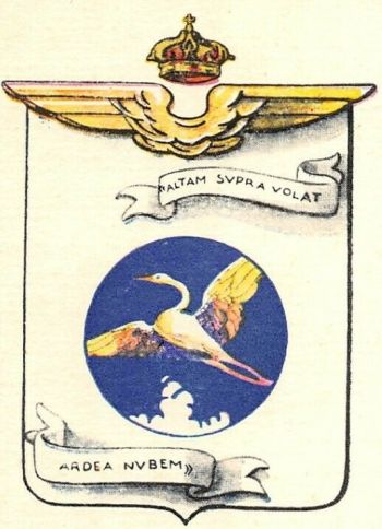 Coat of arms (crest) of the 89th Reconnaissance Squadron, Regia Aeronautica