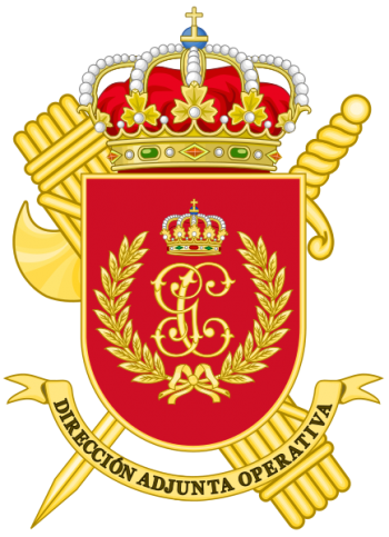 Coat of arms (crest) of Assistant Operations Directorate, Guardia Civil