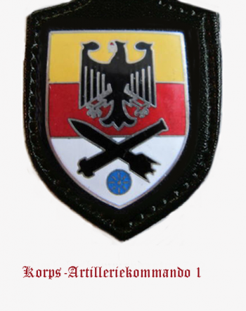 Coat of arms (crest) of the Corps Artillery Command I, German Army