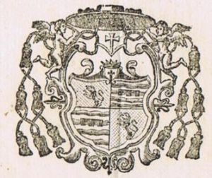 Arms (crest) of Michele Maria Capece Galeota