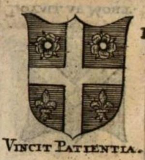 Arms (crest) of Peter Wyvill