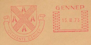 Wapen van Gennep/Coat of arms (crest) of Gennep