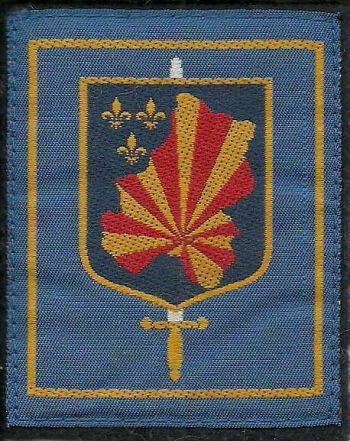 Coat of arms (crest) of Limoges Departemental Military Command, French Army