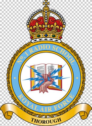 Coat of arms (crest) of No 1 Radio School, Royal Air Force