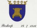Wapen van Boskoop/Coat of arms (crest) of Boskoop