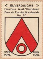 Wapen van Elverdinge/Arms (crest) of Elverdinge