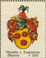 Wappen Heusslin von Eussenheim
