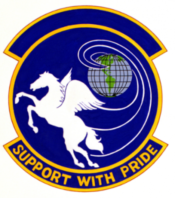 Coat of arms (crest) of the 363rd Logistics Support Squadron, US Air Force