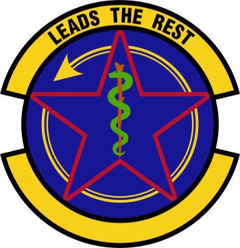 Coat of arms (crest) of the 375th Operational Medical Readiness Squadron, US Air Force