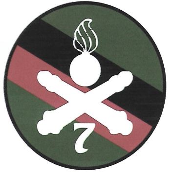 Coat of arms (crest) of 7th Wielkopolski Horse Artillery Battalion, 17th Greater Poland Mechanised Brigade Lt.-Gen. Józef Dowbor-Muśnicki, Polish Army