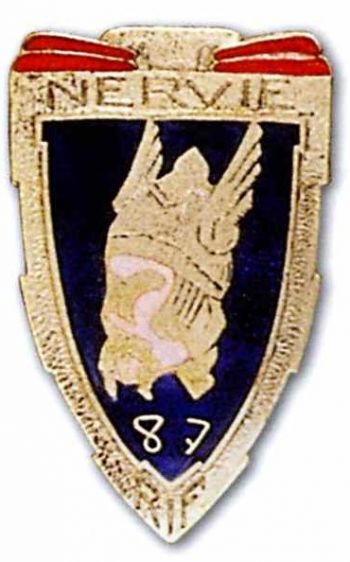 Blason de 87th Fortress Infantry Regiment, French Army/Arms (crest) of 87th Fortress Infantry Regiment, French Army
