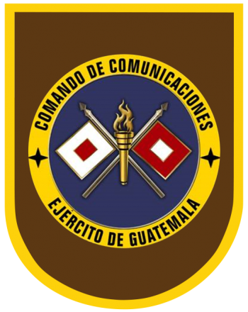 Blason de Army Signal Command, Guatemalan Army/Arms (crest) of Army Signal Command, Guatemalan Army