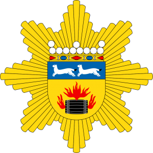 Coat of arms (crest) of Central Pohjanmaa Rescue Department