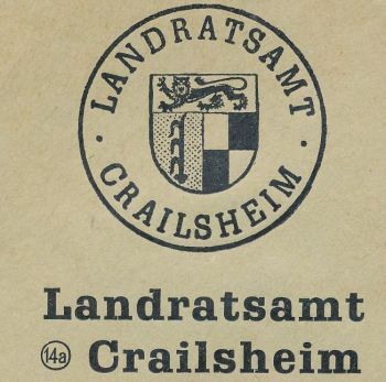 Wappen von Crailsheim (kreis)