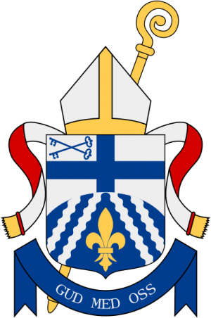 Arms (crest) of Hans Stiglund
